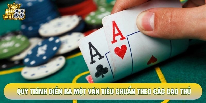 Quy trình diễn ra một ván tiêu chuẩn theo các cao thủ Quy trình diễn ra một ván tiêu chuẩn theo các cao thủ